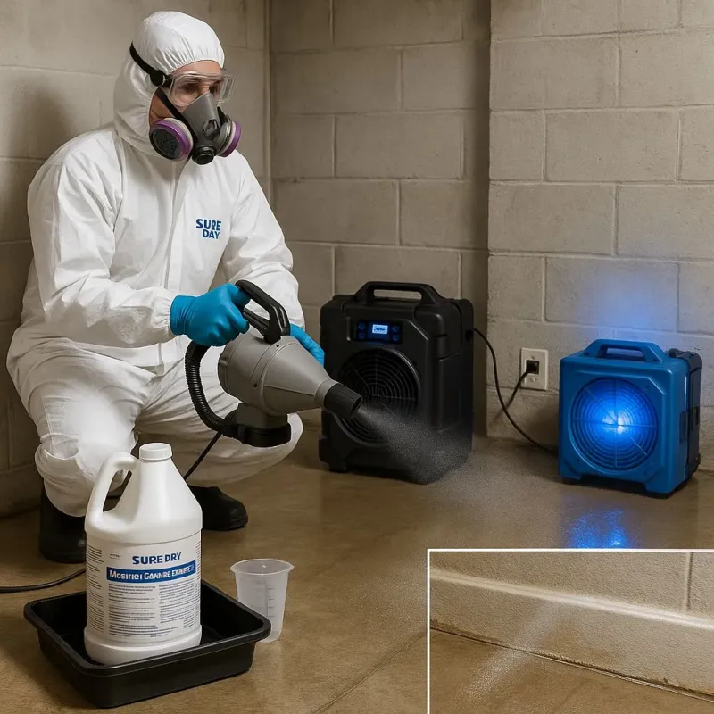 Sanitization and Odor Removal process in Central Point, OR