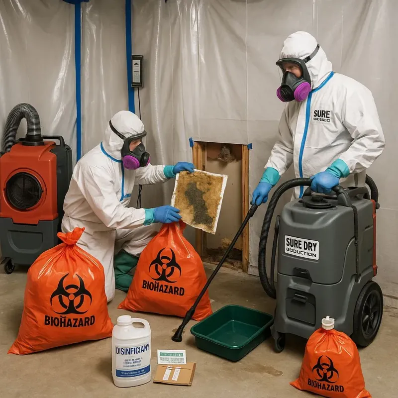 Contaminated Water Handling Protocols process in Central Point, OR