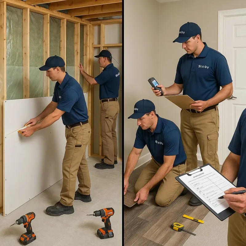 Repairs and Reconstruction process in Central Point, OR